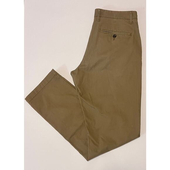 Men's Goodfellow & Co. Hennepin Chino Tan Khaki Pants 30Wx32L - Picture 3 of 4